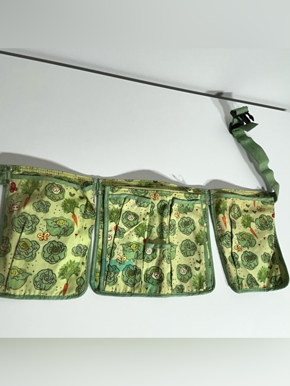 Ulster Weavers Green Garden Pattern Gardening Waist Organizer Apron